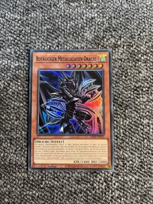 Rotäugiger Metallklauen-Drache ALIN-DE025 Super Rare Alliance Insight Yugioh NM