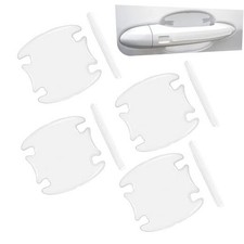 8PCS Car Door Handle Protectors, Transparent Car Bumper Trim Guard Sticker,