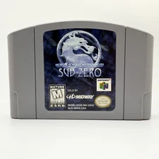 Mortal Kombat Mythologies: Sub-Zero (Nintendo 64 N64, 1997) Cart Only Tested