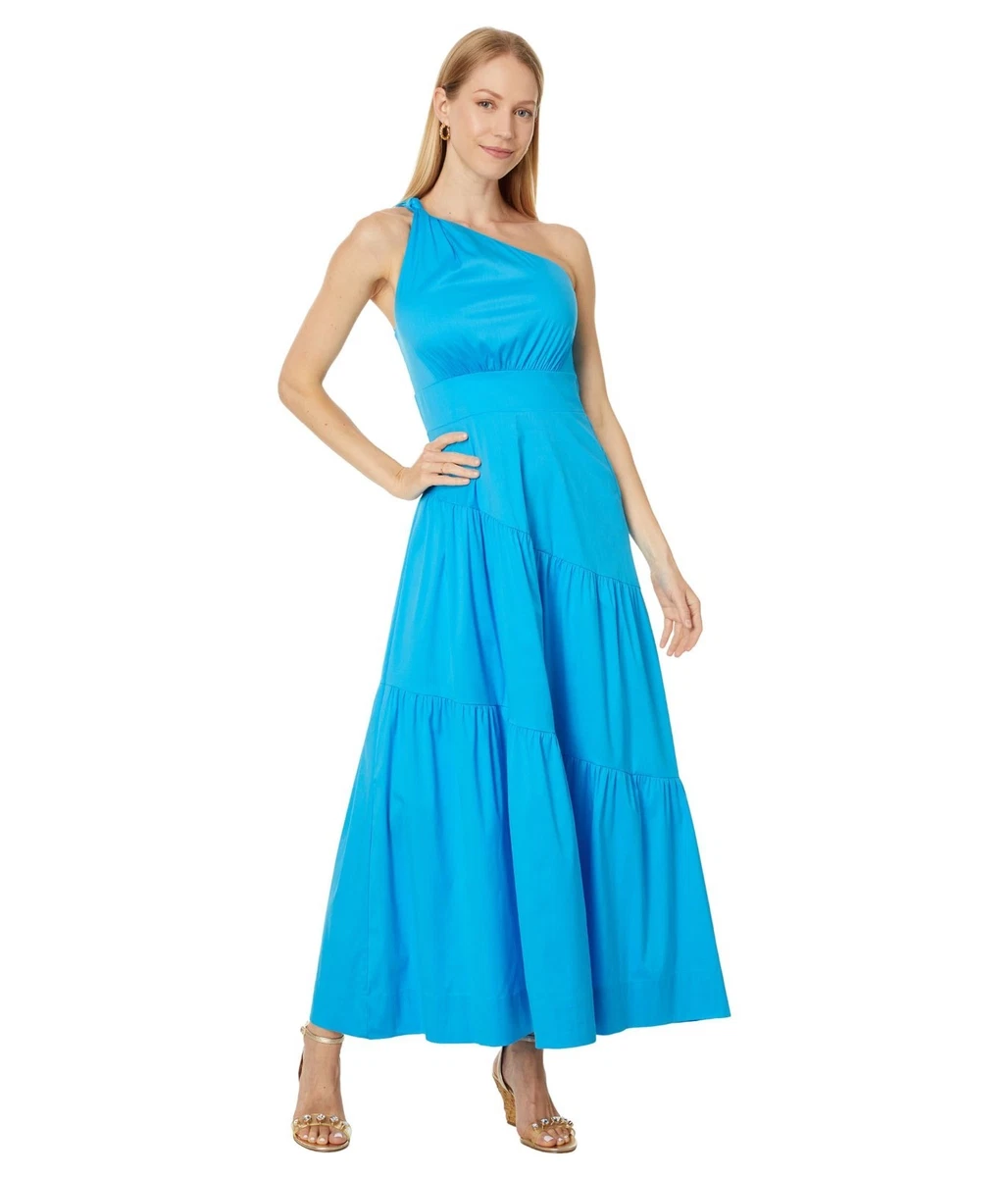 lilly pulitzer one shoulder maxi dress Lilly Pulitzer One Shoulder Maxi Dress