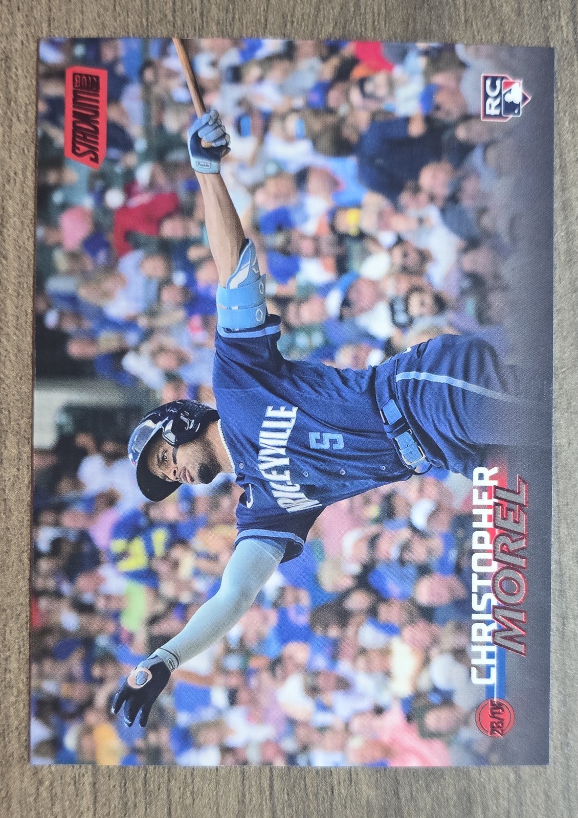 2023 Topps Stadium Club - Christopher Morel #139 Red Foil (RC)