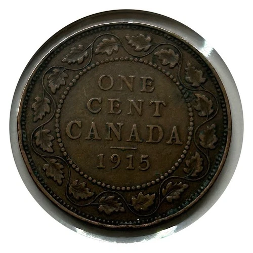 1915 Canada Large Cent — photo from the most recent tracked eBay sale