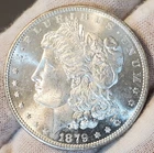 * 1879 S * BU MS++ BLAZING WHITE GEM!! INCREDIBLE MORGAN SILVER DOLLAR #A14
