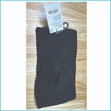 Black Knit Headband - Women's Winter Ear Warmer, Soft, Cozy, Twist Design