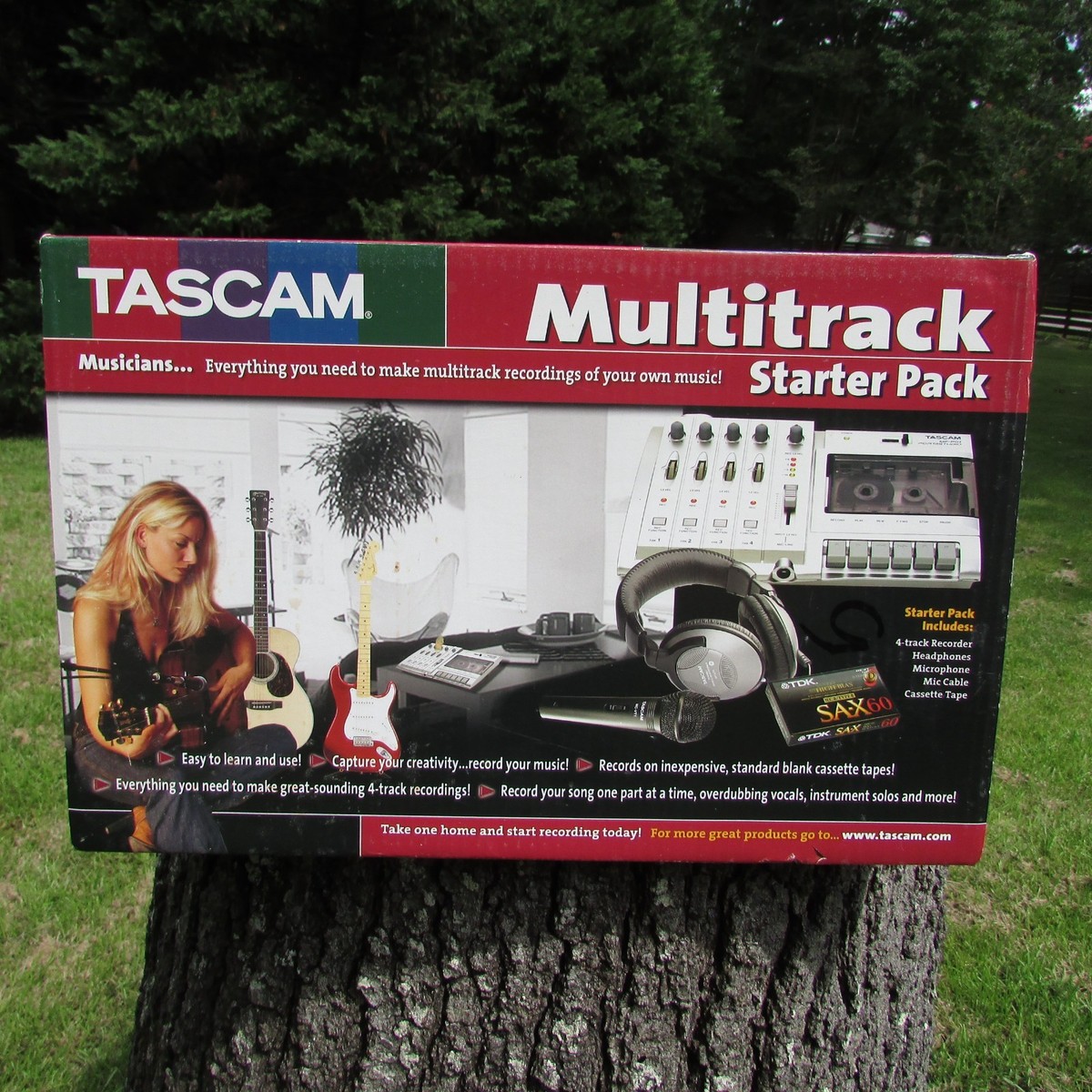 TASCAM MF-P01 4MTR＋ボーカルマイク　動作確認済み MF-P01 | 4-Track Multitrack Recorder | TASCAM