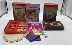 Osmo Pizza Co Disney Princess Super Studio Detective Agency 3 Game Lot