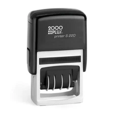 COSCO 2000PLUS Economy Dater, Self-Inking, Black