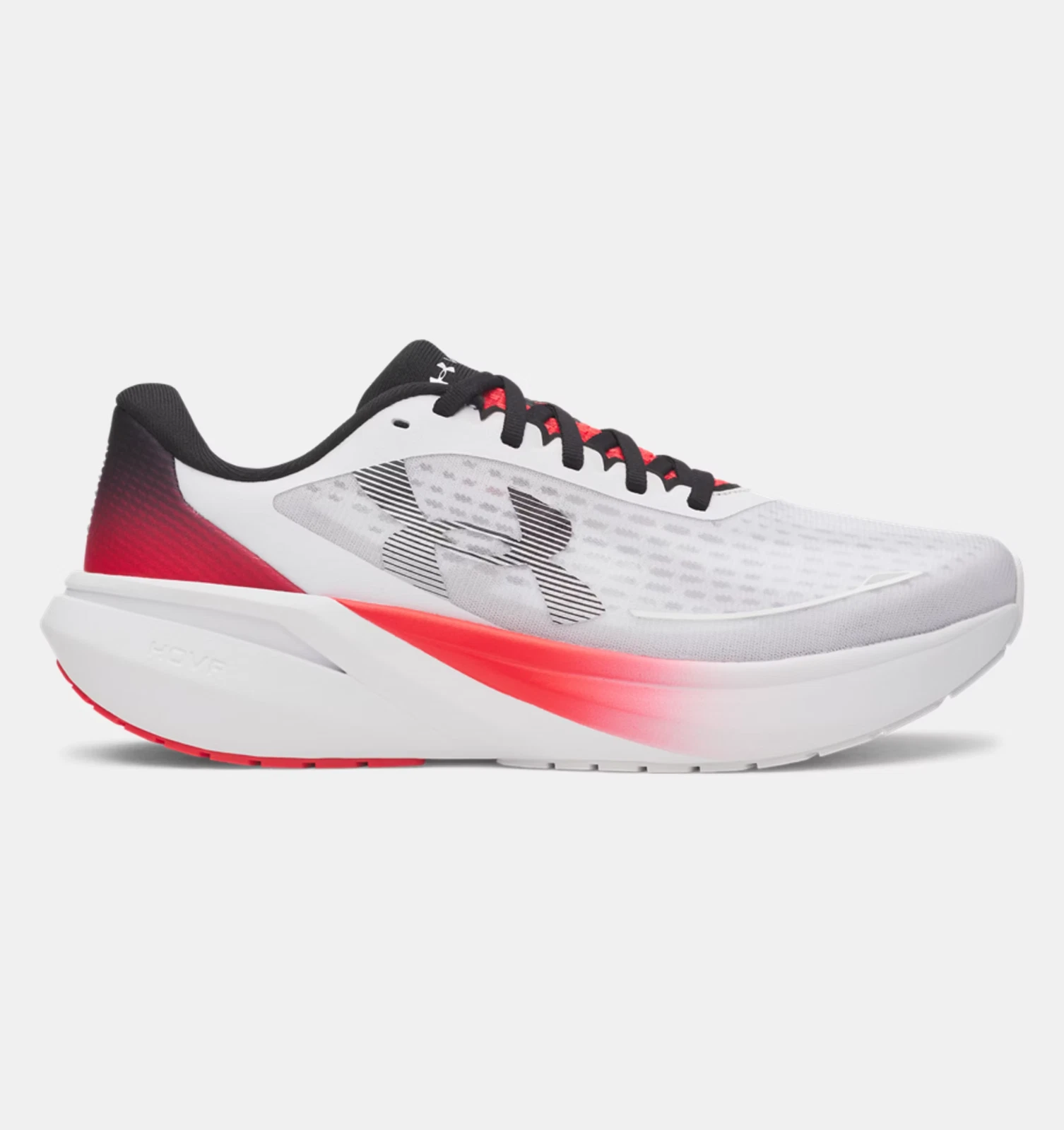 Under Armour Velociti Pace Running Shoes in White/Racer Red