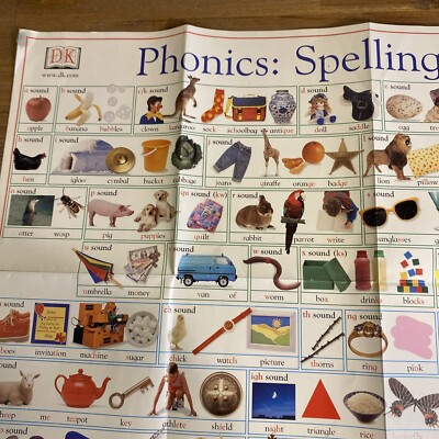 DK phonics: spelling patterns chart