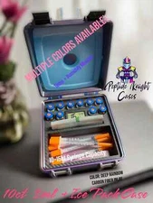 Cold Peptide Vial Storage Container Carrying Case Organizer - Ice Pack Included