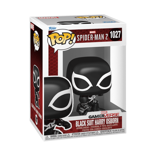 Funko Pop! Marvel - Spider-Man 2 Video Game Black Suit Harry Osborn - 第 1/2 張圖片