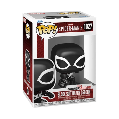 Funko Pop! Marvel - Spider-Man 2 Video Game Black Suit Harry Osborn