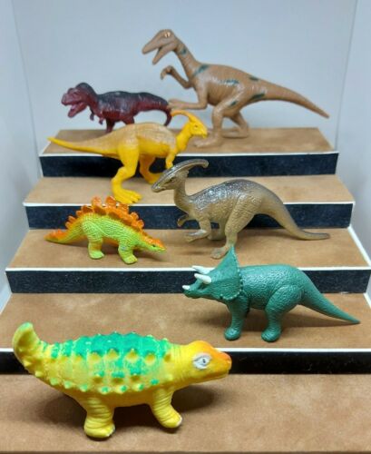 Lote de juguetes para dinosaurios: Figura JURASSIC WORLD PARASAUROLOPHUS, Grow Dino marcas mixtas - Imagen 1 de 8