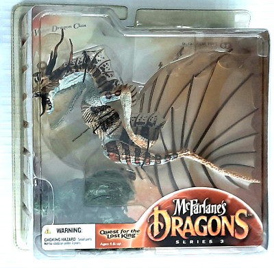 McFarlanes Dragons Water Dragon Clan Quest for the Lost King Series 3