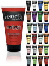 MEHRON FANTASY FFX WATER BASE_CREAM FACE BODY PAINT STAGE HALLOWEEN MAKEUP COLOR