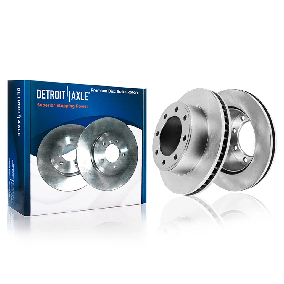 Rear Brake Rotors Brake Pads for Chevy Silverado Sierra Yukon XL 2500 3500 HD - Image 3 of 4