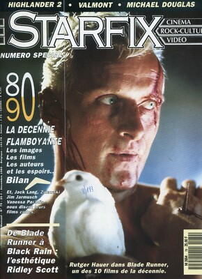 STARFIX No.79 Dec 89 franz. Filmzeitschrift 104 Seiten  RUTGER HAUER  BLADE RUNN