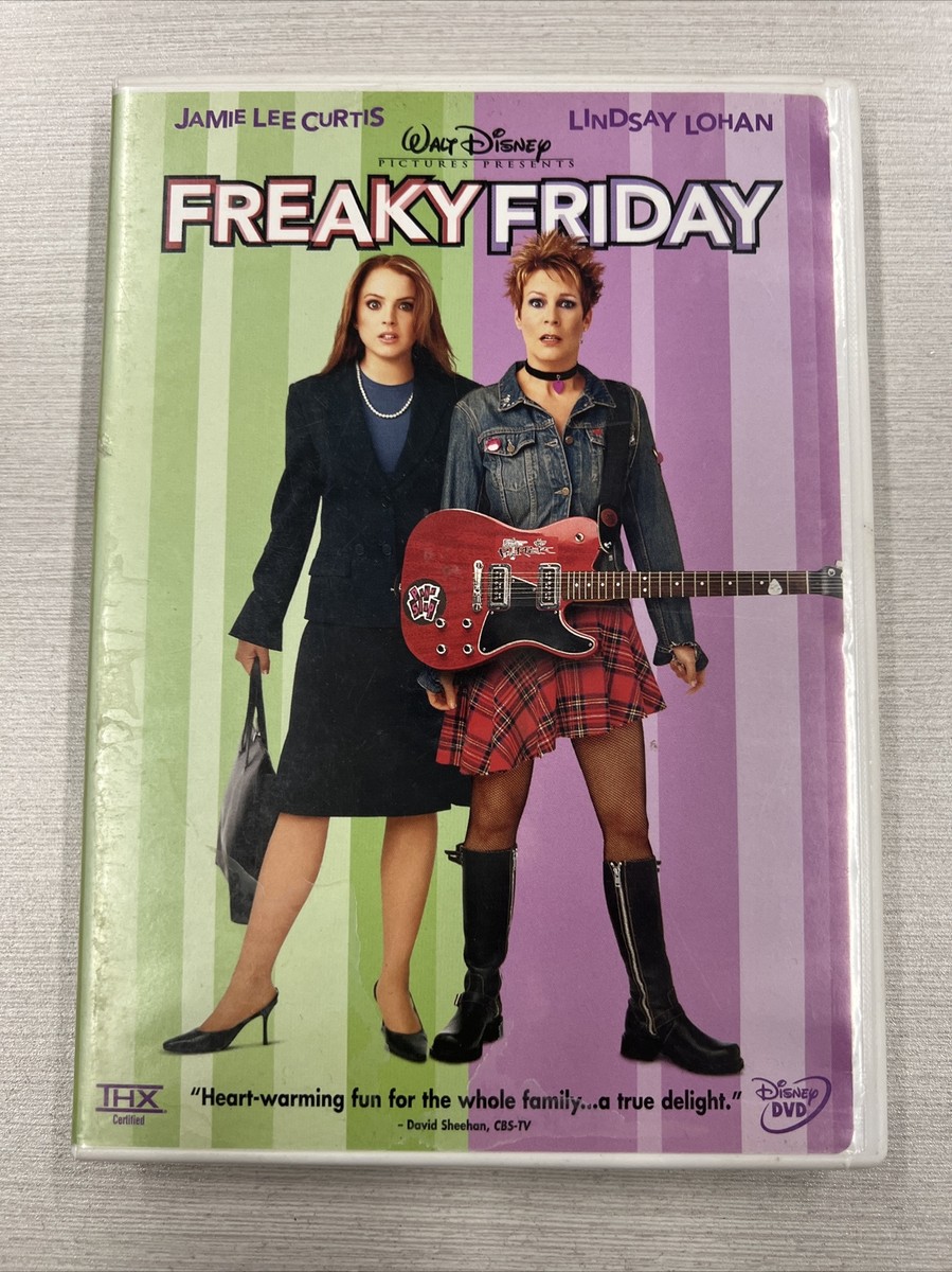 Freaky Friday DVD, 2003 Jamie Lee Curtis Lindsay Lohan