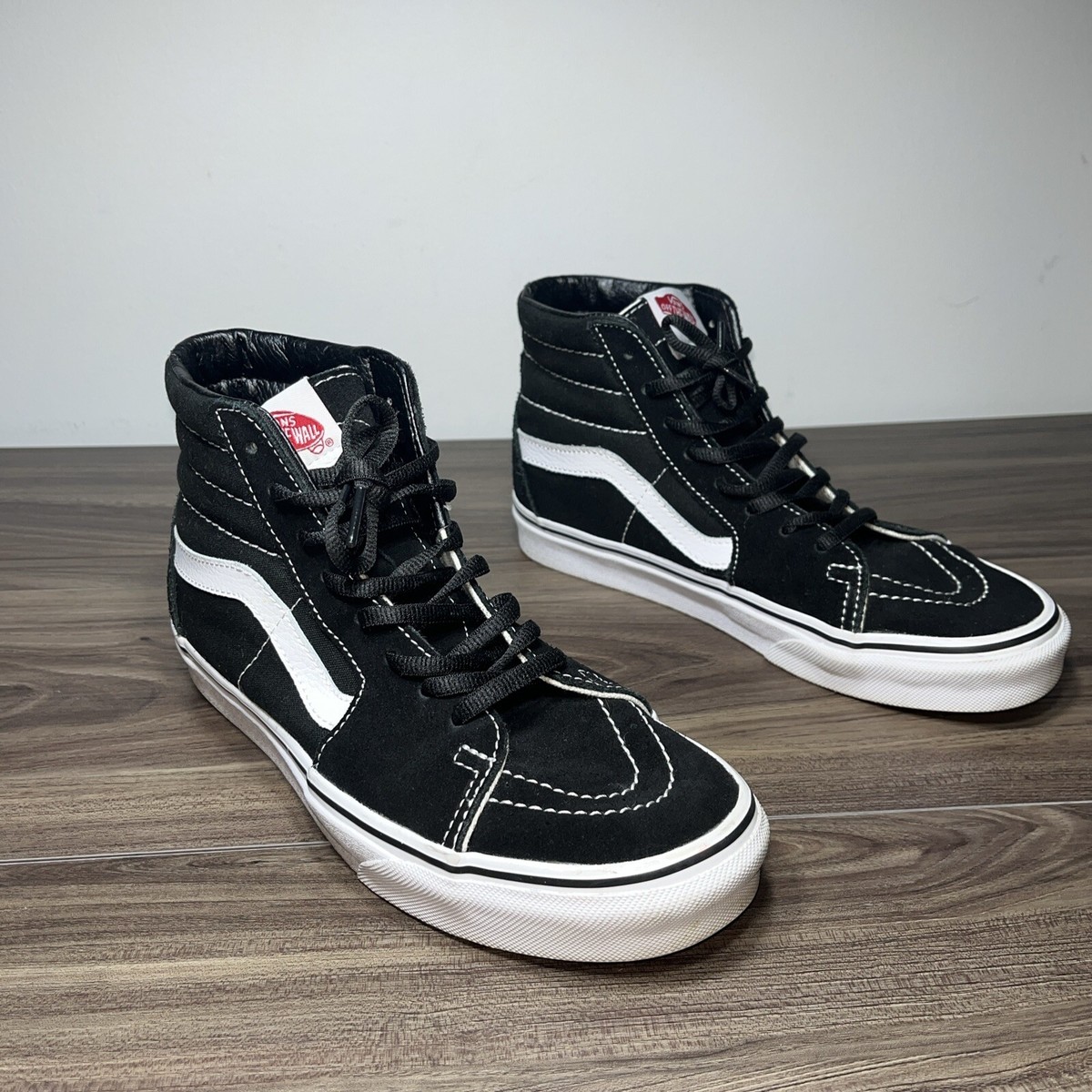 Vans SK8 Suede Hi Top Skate Sneakers, Men Size 6/Women display picture 3