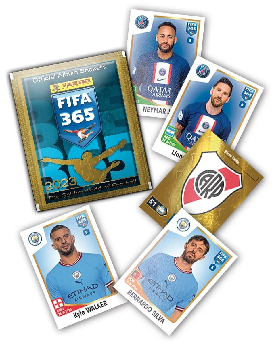FIFA 365 2023 - Album Vuoto ITA + Box Sigillato 50 Bustine Figurine - 9