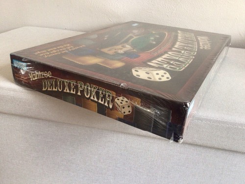 Yahtzee Deluxe Poker Game - Parker Brothers (2005) Brand New & Sealed - Imagen 5 de 6