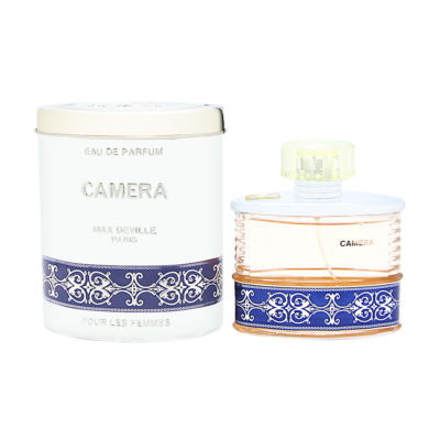 Camera by Max Deville for Women 3.3 oz Eau de Parfum Spray Brand New