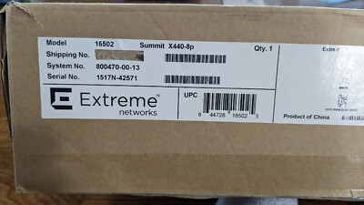 Extreme Networks  (16502) Summit X440-8p