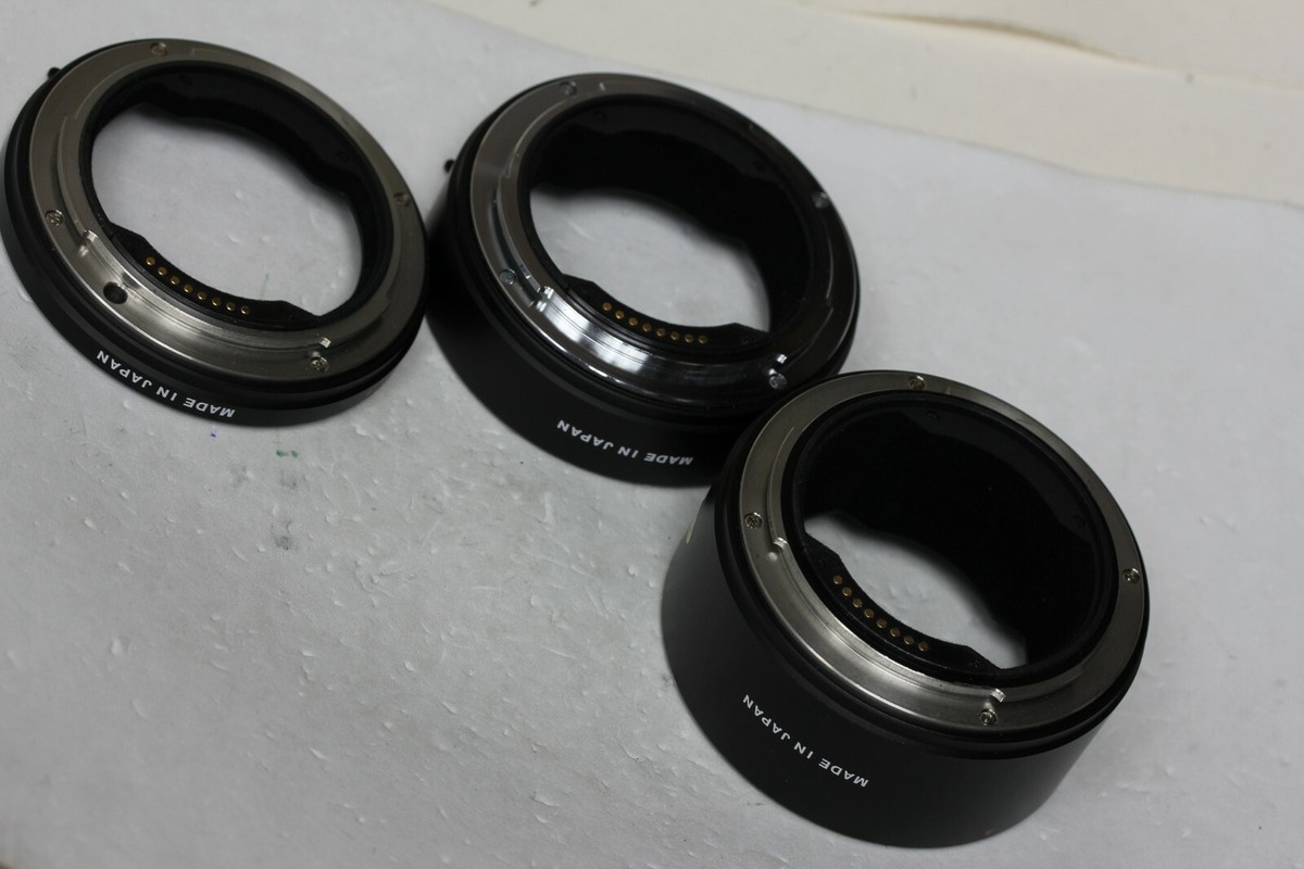 Mamiya 645AF Auto Extension Tube Complete Set #1 NA401, #2 NA402