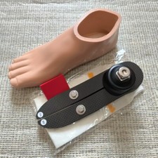 Carbon Fiber Prosthetic Foot Set - Flexible Blade, Foot Shell  Cover Sock