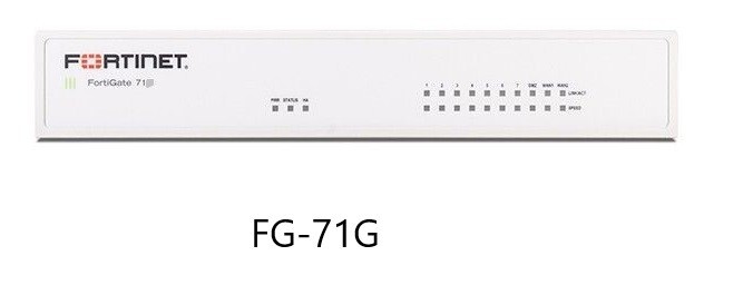 Fortinet Firewall FortiGate-71G 10 x GE RJ45 +1 year FortiGuard