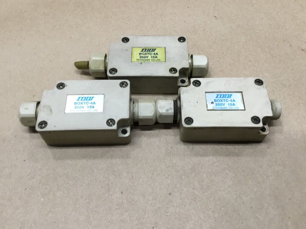 Lot Of 3 Togi BOXT-4A Terminal Box (15 Amp, 250 Volt) #27J33*AD | eBay