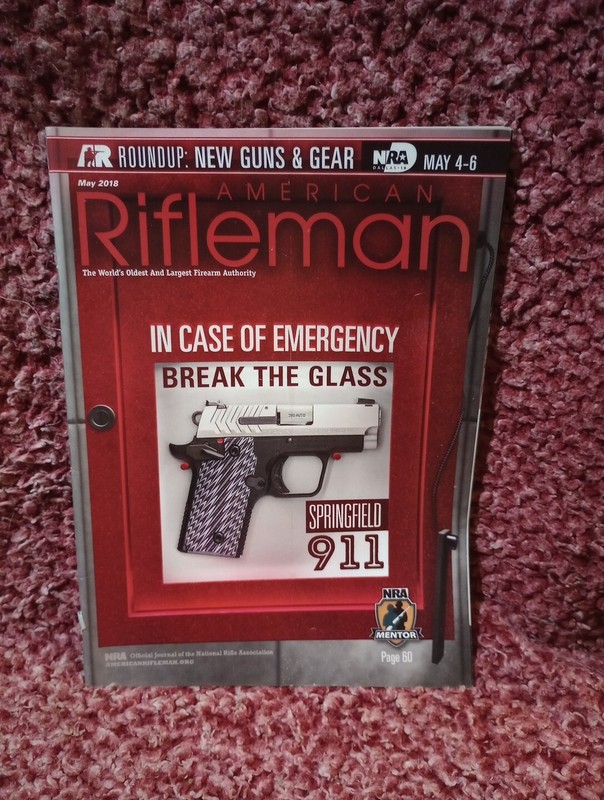 American Rifleman Magazine May 2018 issue