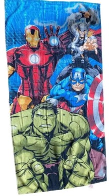 Swimming Towel Iron Man Hooded Towel Buy Blue Kids 100% Cotton