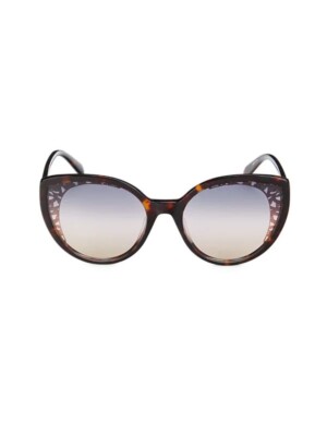 NWT Emilio Pucci 58MM Cat Eye Logo Silhouette Sunglasses with Case Full Set Cat-Eye Sunglasses – PUCCI main image 4