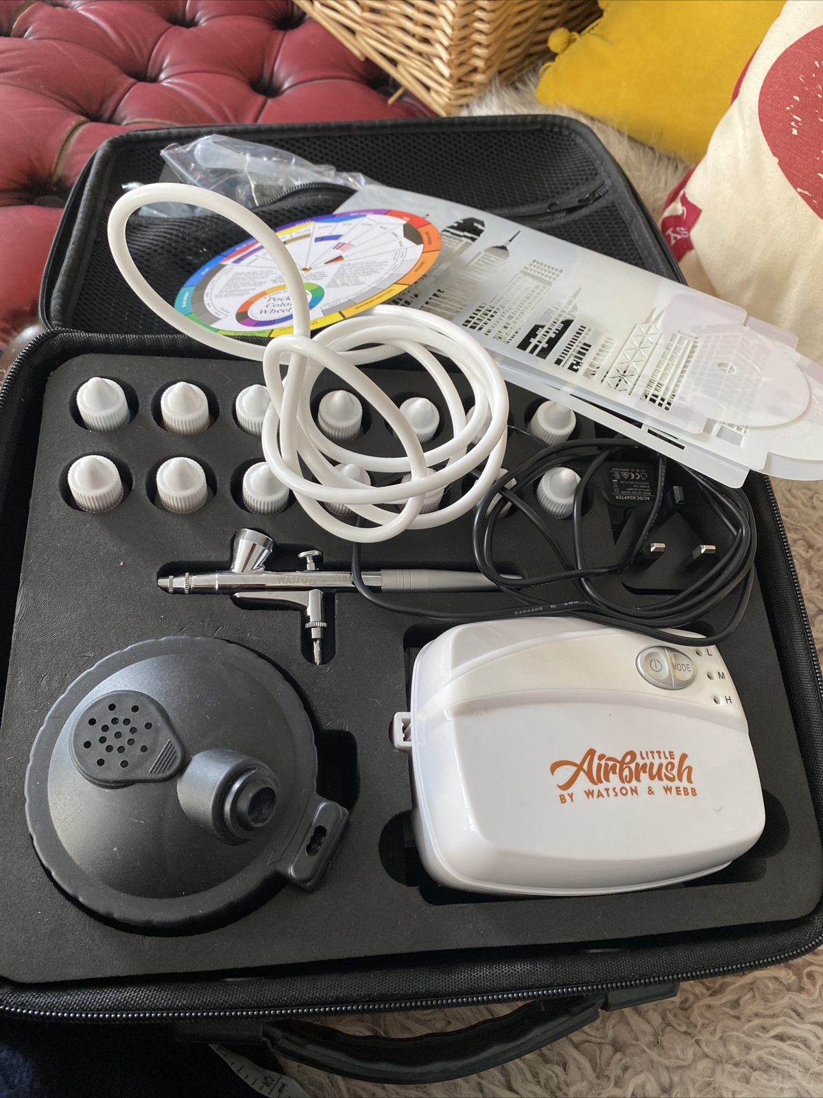 Airbrush Cake Decorating Kit by Watson & Webb, used for sale  Shipping to Ireland