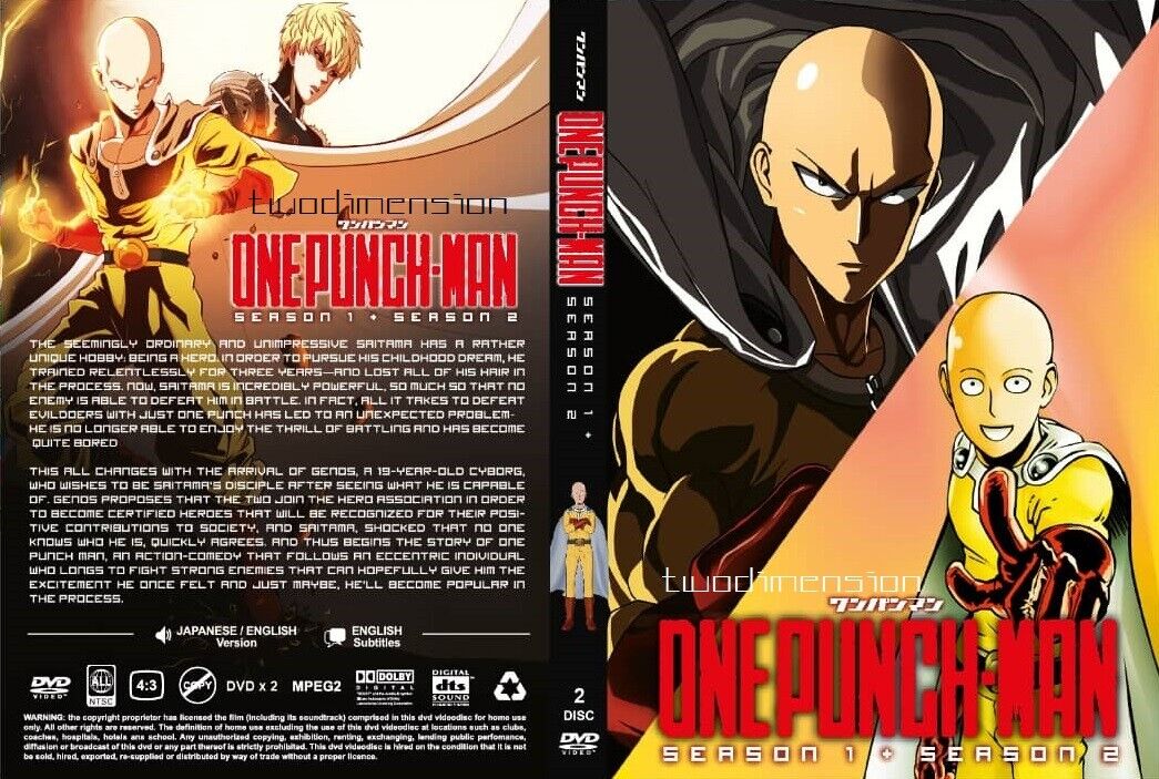 One Punch Man Temporada 1 Ep. 1 A 12 [DVD]