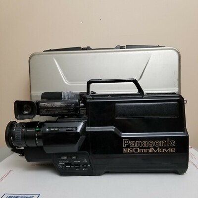 C Movie Old Panasonic Vhs Camcorder Vintage Panasonic Omnimovie PV