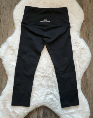 Legging Capri Noir Lorna Jane - Taille XS - Pour La Gym - Occasion Très Bon État