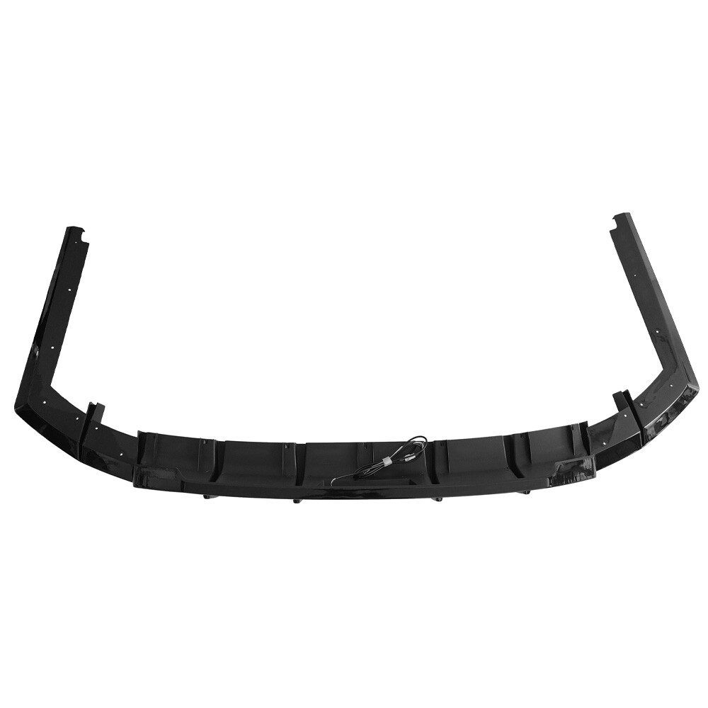 Rear Diffuser W/ LED Brake Light Fits For 2021+ HYUNDAI ELANTRA GLOSS BLACK US