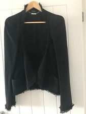Vintage Alexander Mcqueen Silk Mix, Beaded - Blazer Jacket Uk Size 14- It46