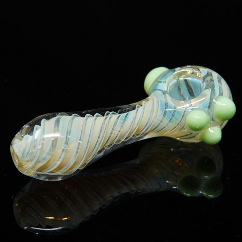 4,5 Zoll handgefertigte dicke farbwechselnde Seele Rauchen Schale Glaspfeife-USA-Verkäufer - Bild 7 von 10