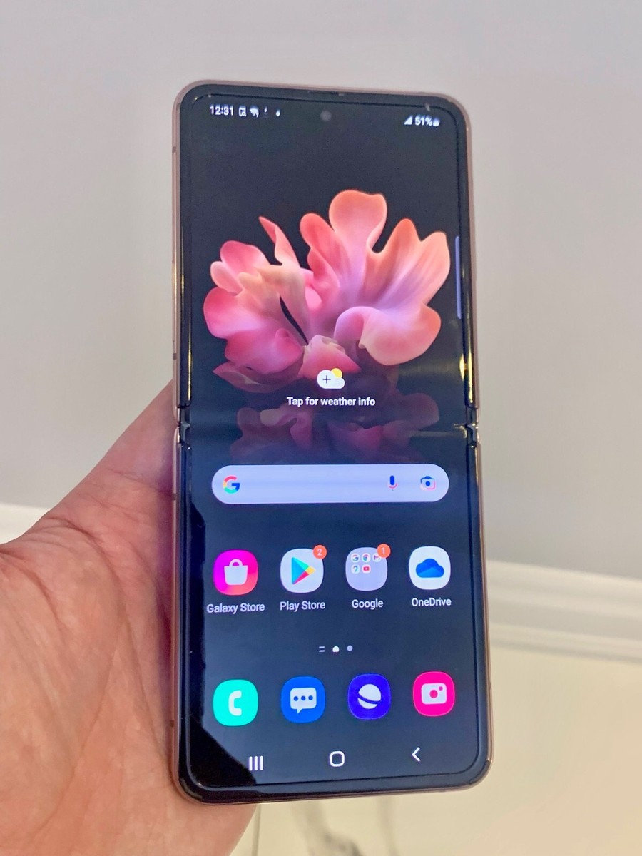 READ)- Samsung Galaxy Z Flip 5G SM-F707W - 128GB - (Unlocked READ)- Samsung Galaxy Z Flip 5G SM-F707W - 128GB - (Unlocked