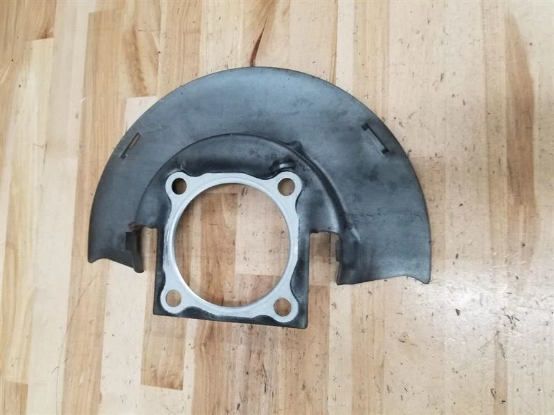 Chevy Express G2500 G3500 Front Axle Brake Dust Shield Pair 2012 2013 2014 27549 - Image 3 of 4