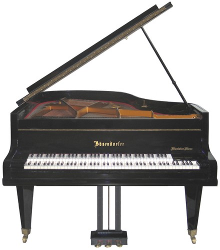 209 BÖSENDORFER-FLÜGEL MIT ZWEI MANUALEN. WIEN, ca. 1933. Serien-No. 4928. - Bild 2 von 6