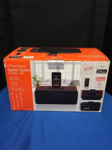 iPod+iPhone iLive 2.1 Channel Powered 