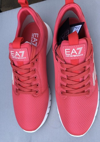 EMPORIO ARMANI EA7 Pink Trainers 