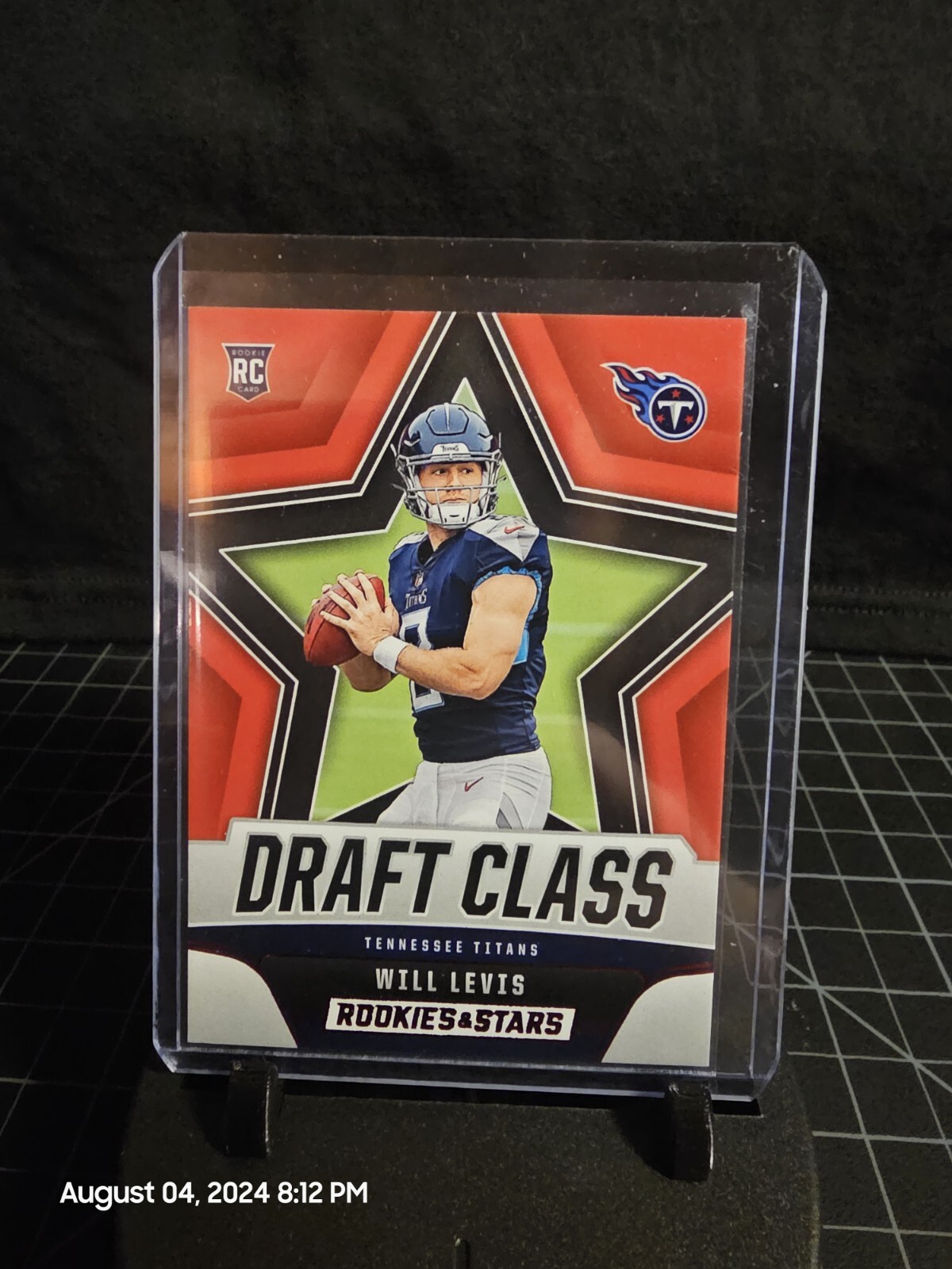 2023 Rookies & Stars  DRAFT CLASS  Rookie  RC  Titans  #DC-19  WILL LEVIS