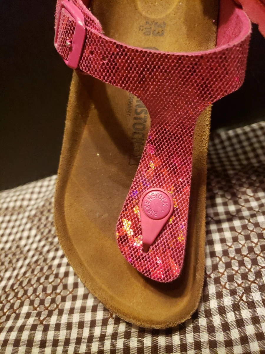 Pink sparkle sales birkenstock