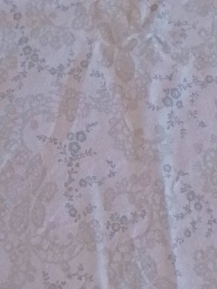 Sábana plana doble Simply Shabby Chic Ditsy punto floral gris cachemira Cottagecore Foto 4 de 4