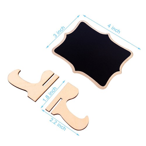 Chalkboard Decorative Rectangle Mini Memo Sign Message Board for Home Decor - Picture 11 of 13